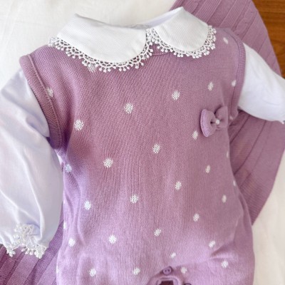  Saída de Maternidade Maria Alice Salopete - Lilás